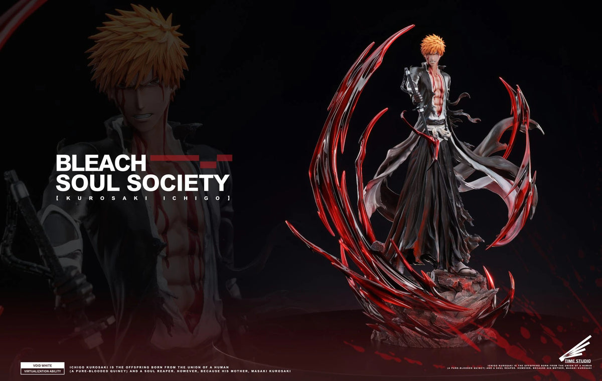 Preventa Resina Ichigo "Bankai" Figura Bleach Time  Estudio