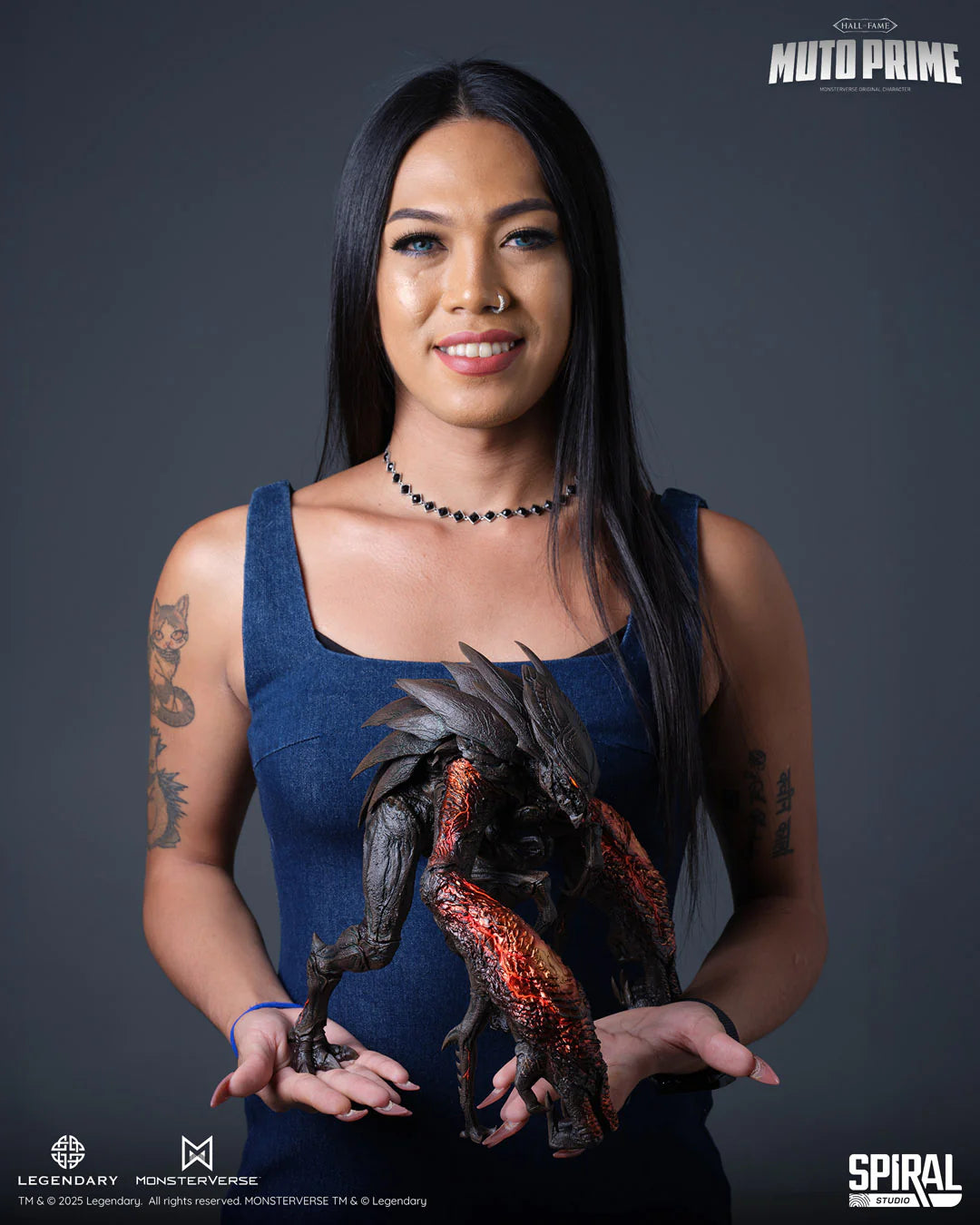 Preventa Resina Muto Prime Figura Godzilla (2014) Spiral (Licencia) Estudio