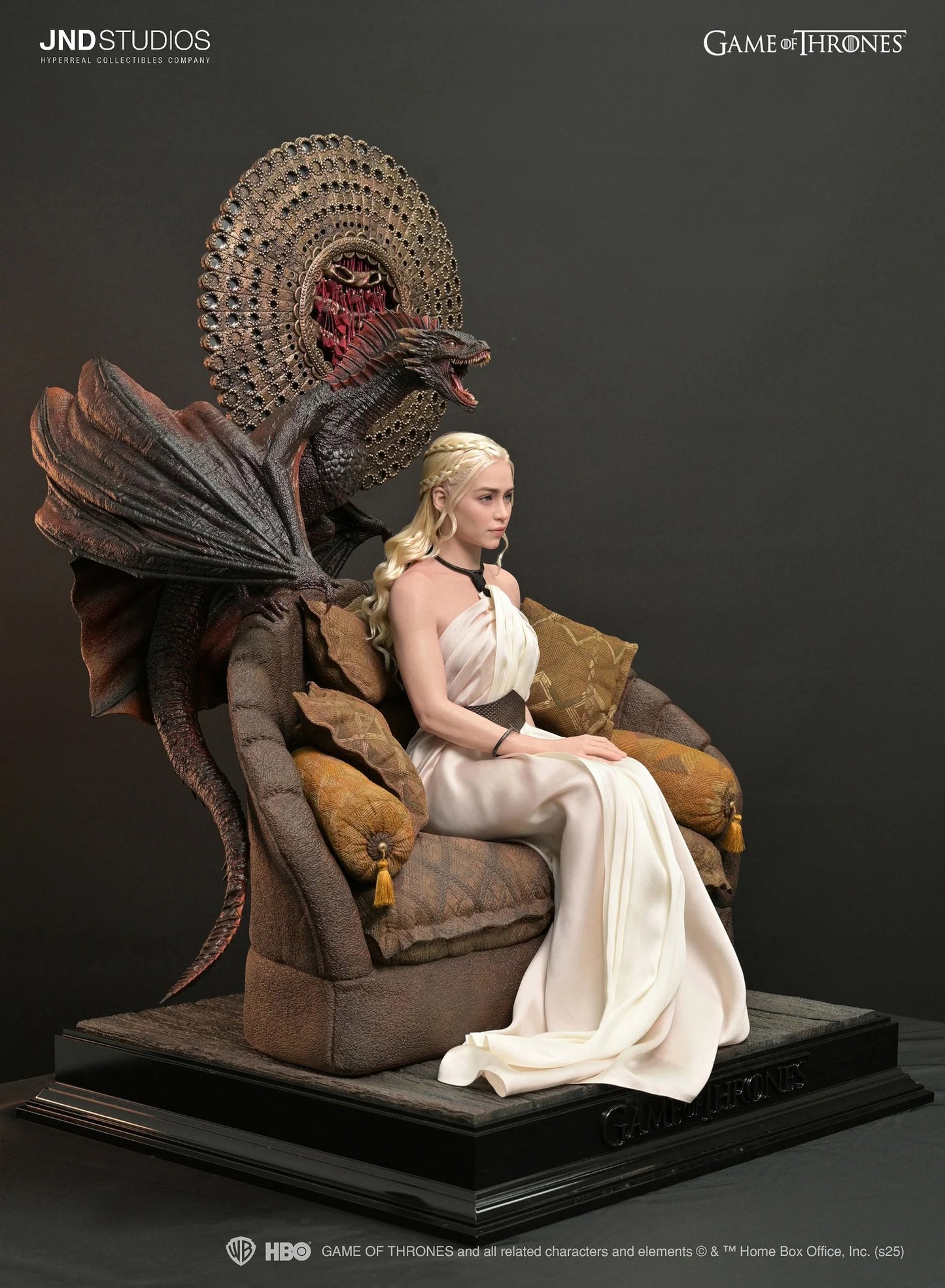Preventa Resina Daenerys Targaryen Figura Game Of Thrones JND (Licencia) Estudio