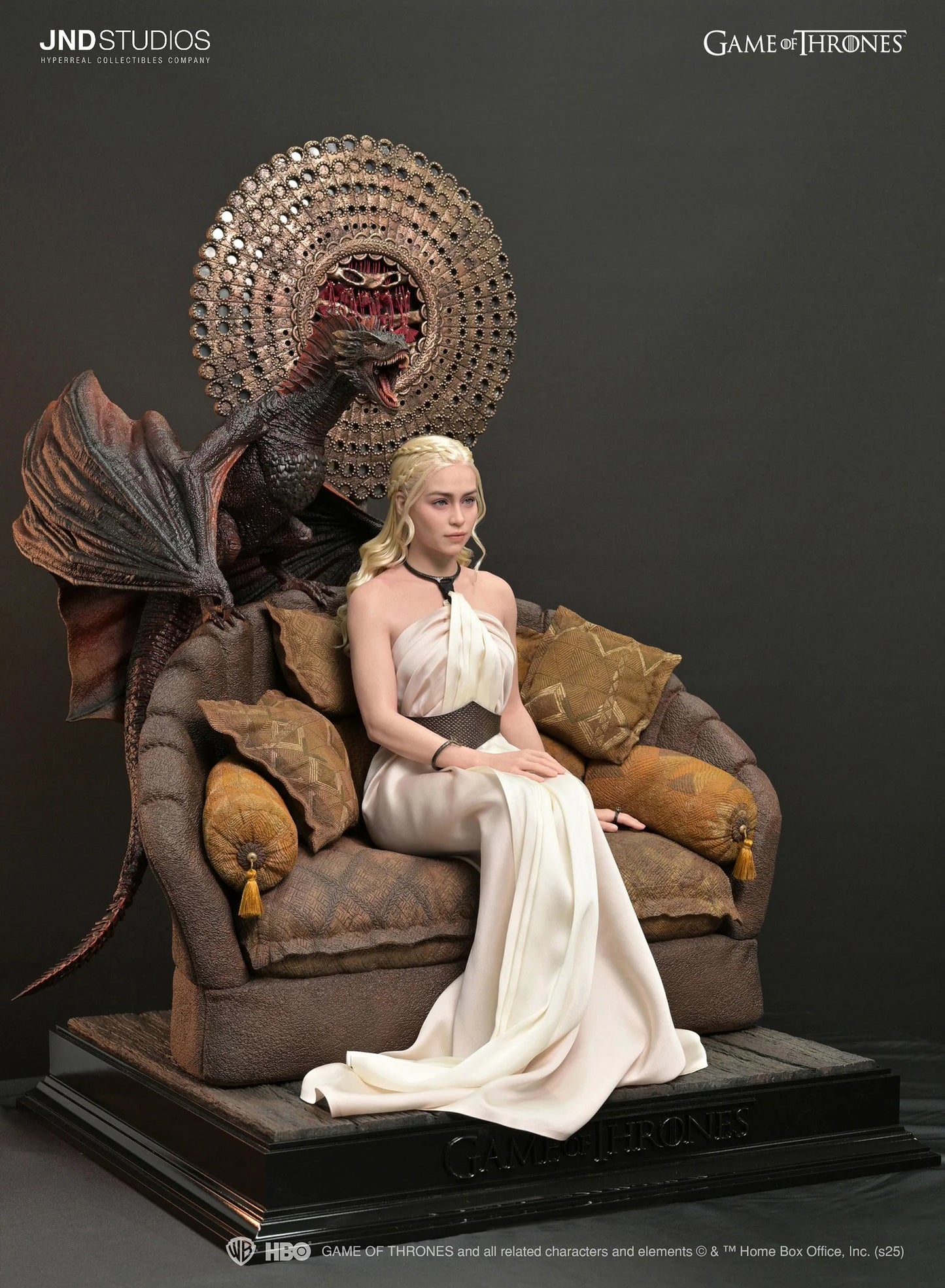 Preventa Resina Daenerys Targaryen Figura Game Of Thrones JND (Licencia) Estudio