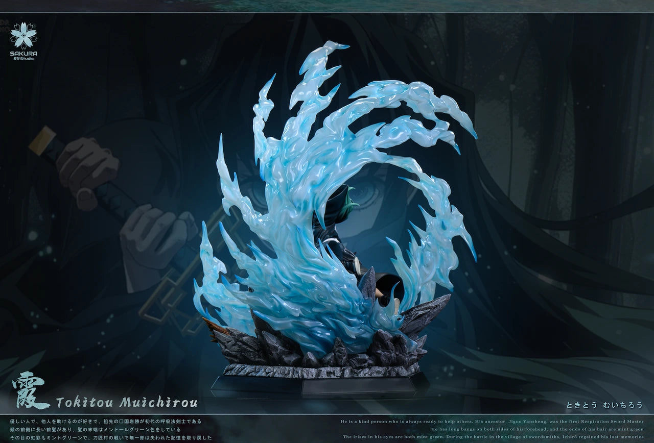Preventa Resina Tokitou Muichirou Figura Demon Slayer Sakura Estudio