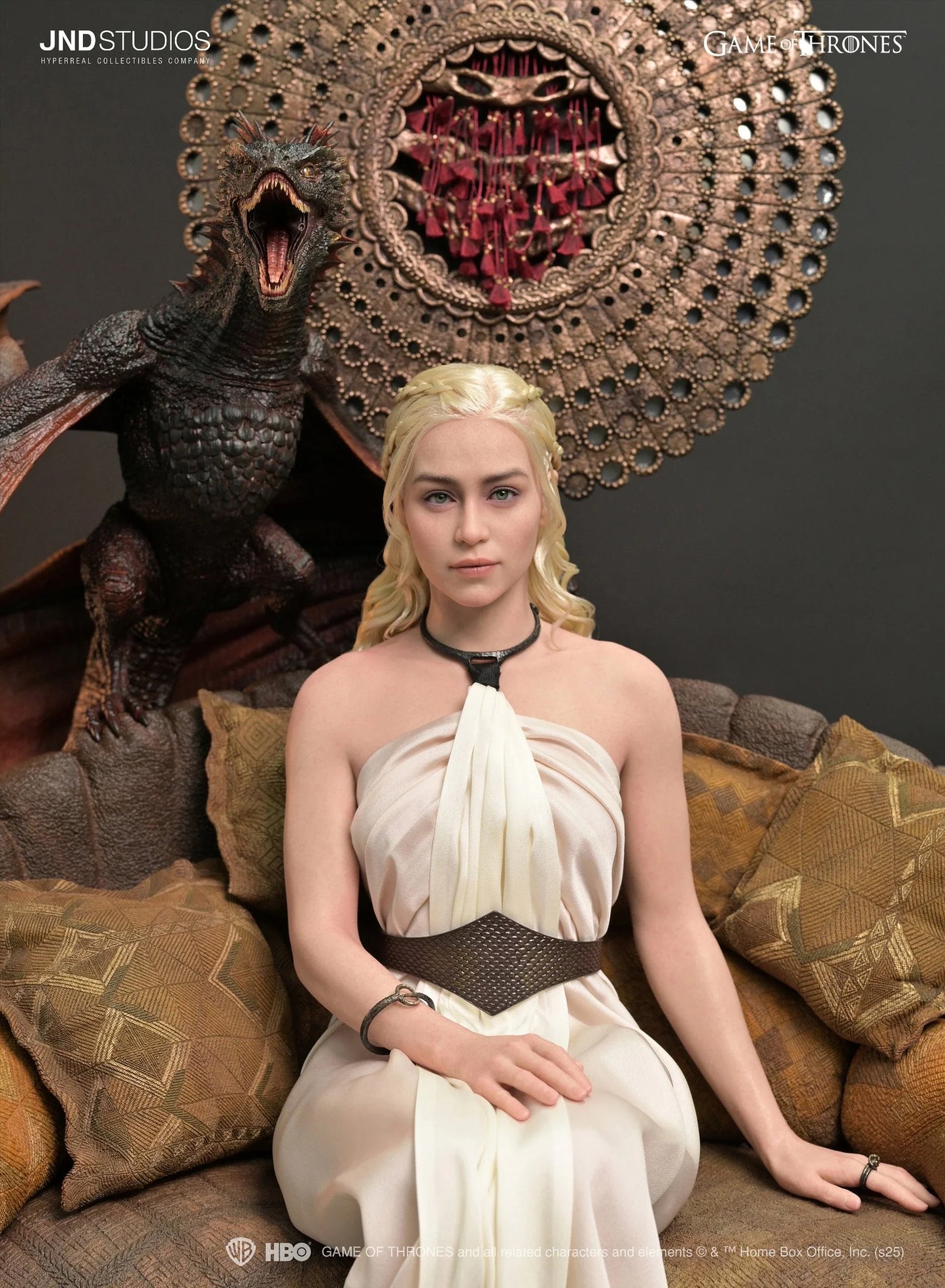 Preventa Resina Daenerys Targaryen Figura Game Of Thrones JND (Licencia) Estudio