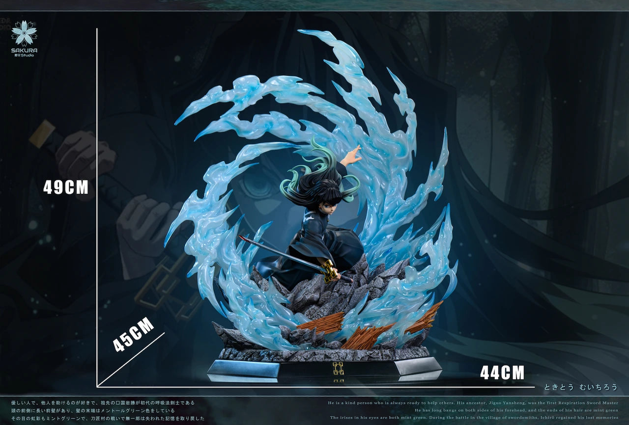 Preventa Resina Tokitou Muichirou Figura Demon Slayer Sakura Estudio