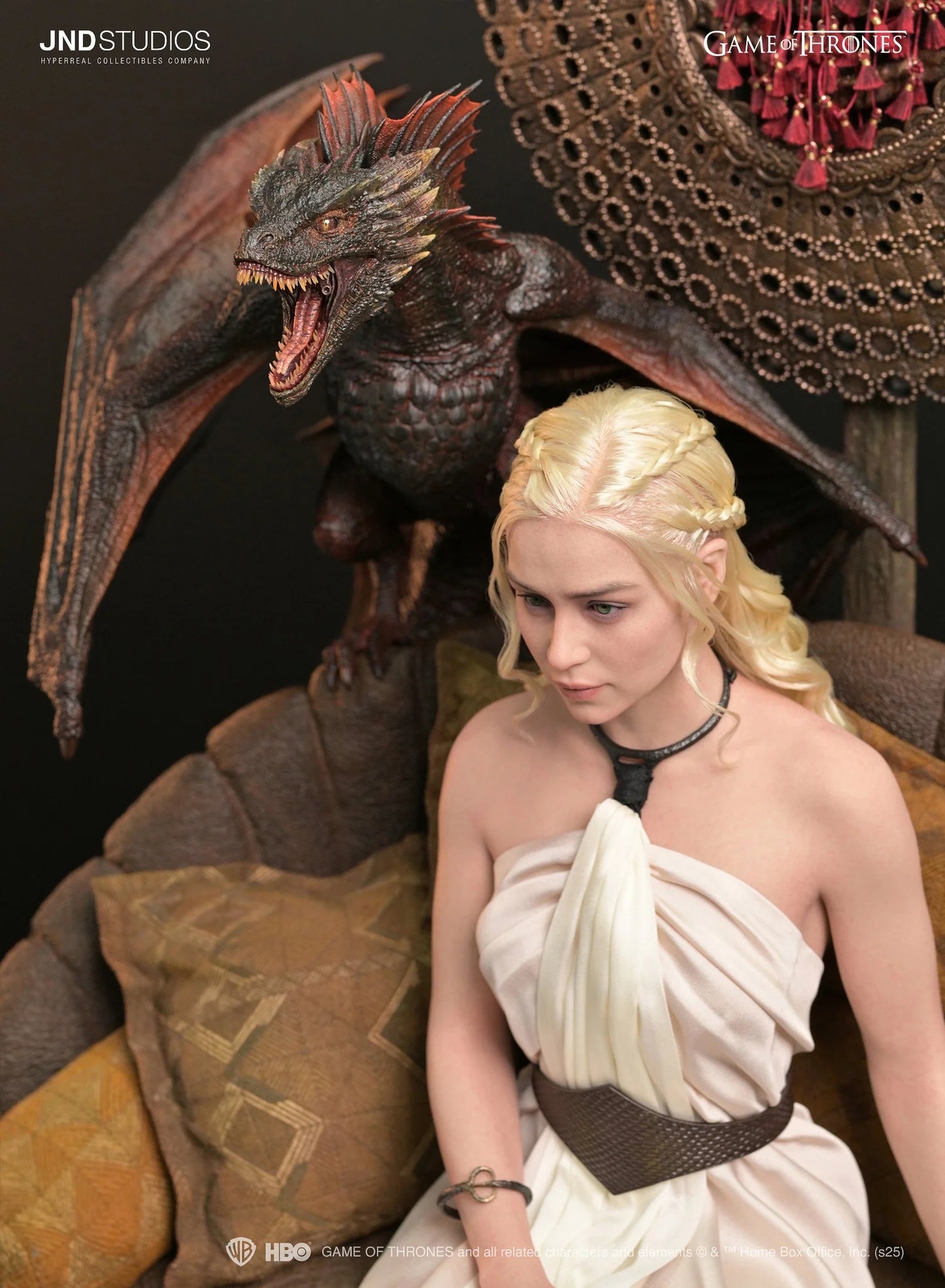 Preventa Resina Daenerys Targaryen Figura Game Of Thrones JND (Licencia) Estudio