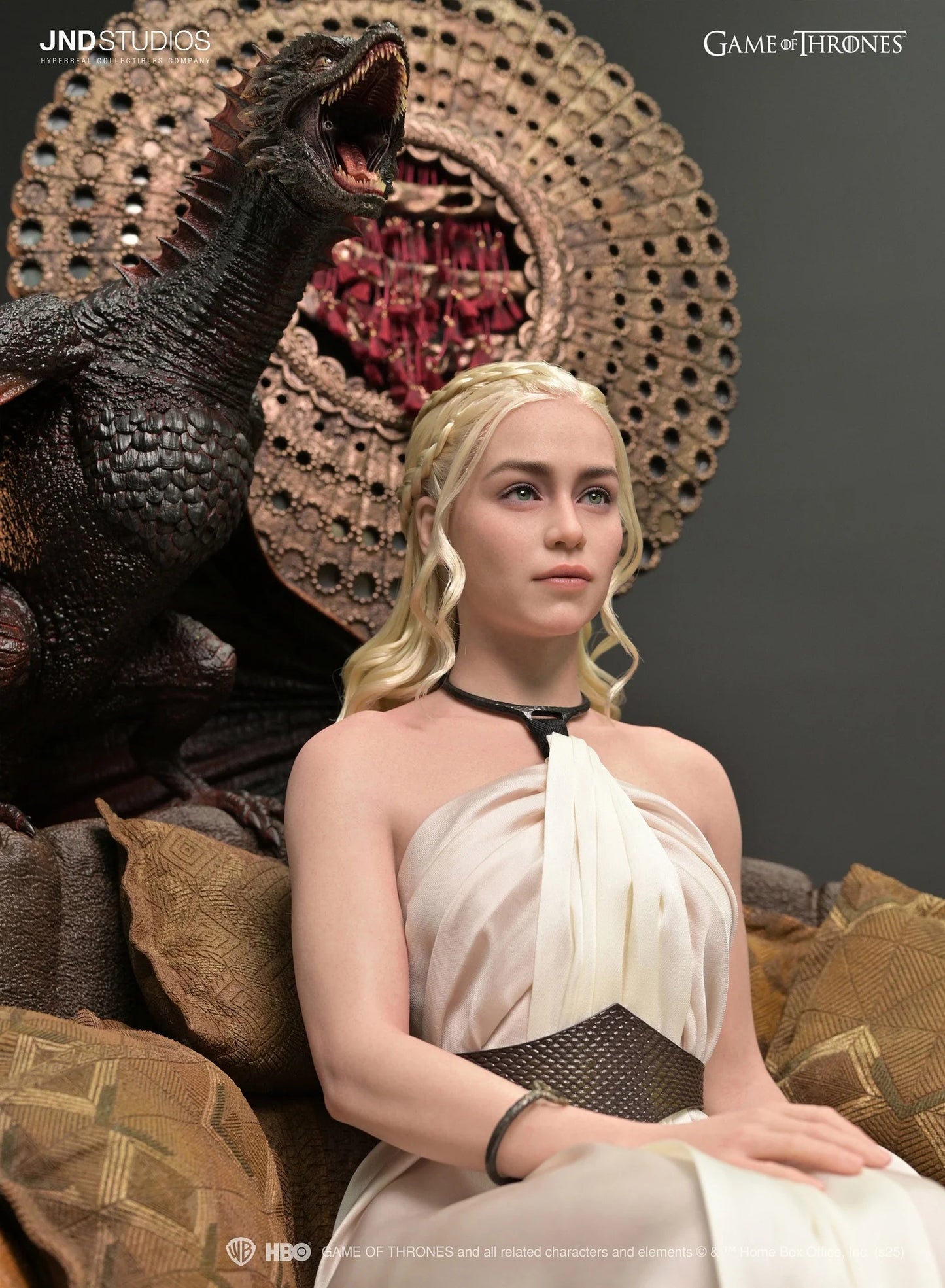 Preventa Resina Daenerys Targaryen Figura Game Of Thrones JND (Licencia) Estudio