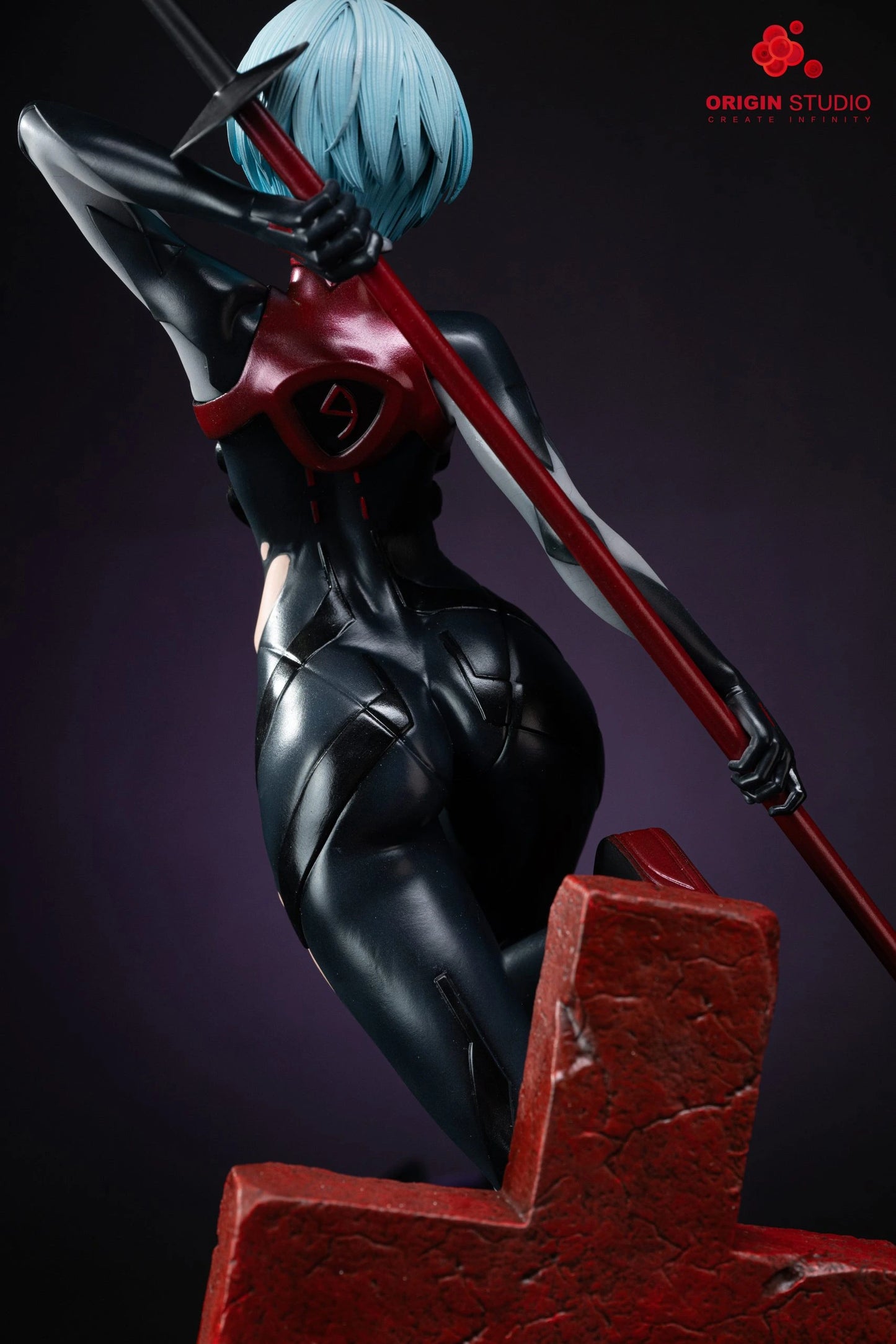 Preventa Resina Ayanami Rei Figura Evangelion Origin Estudio
