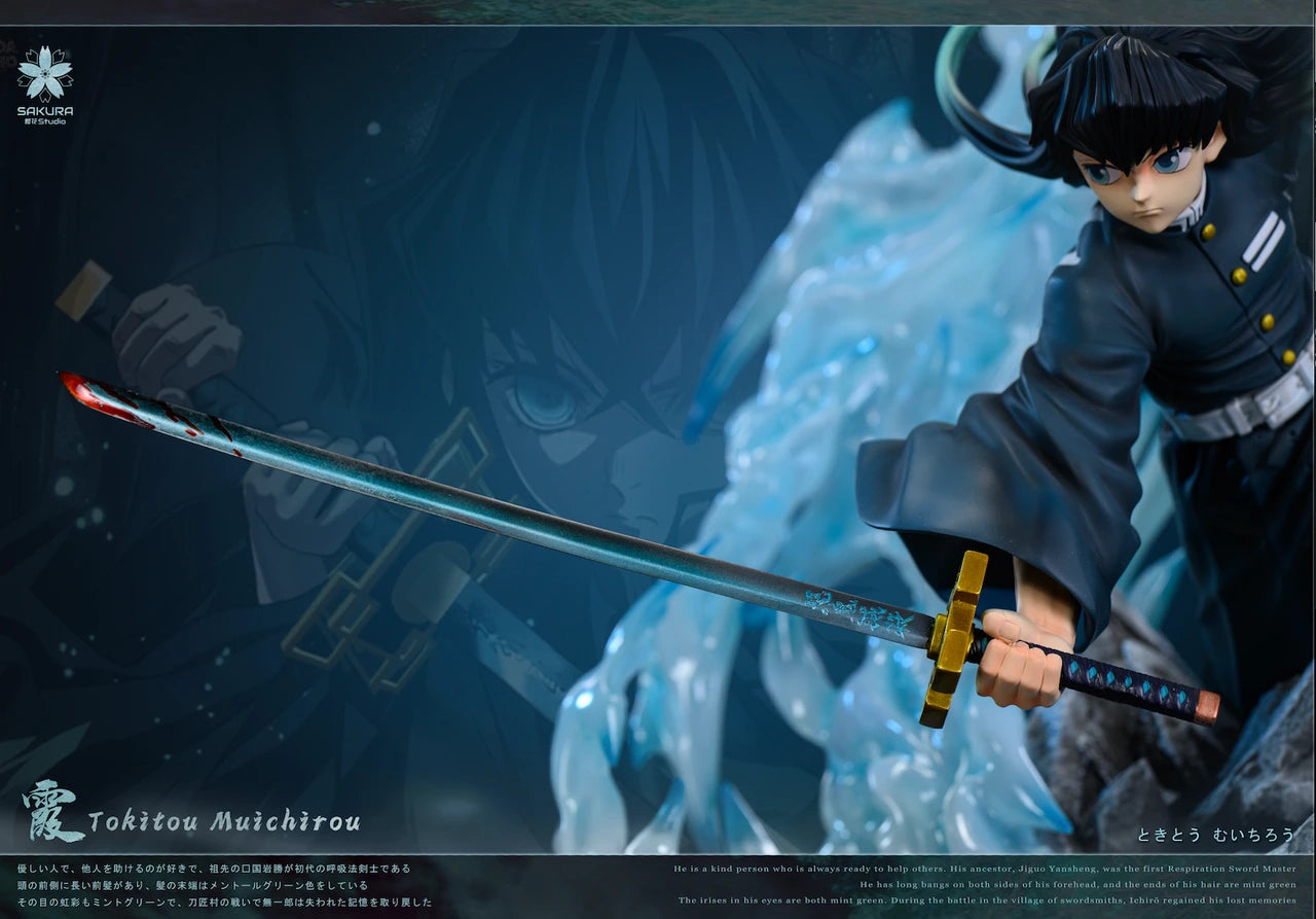 Preventa Resina Tokitou Muichirou Figura Demon Slayer Sakura Estudio