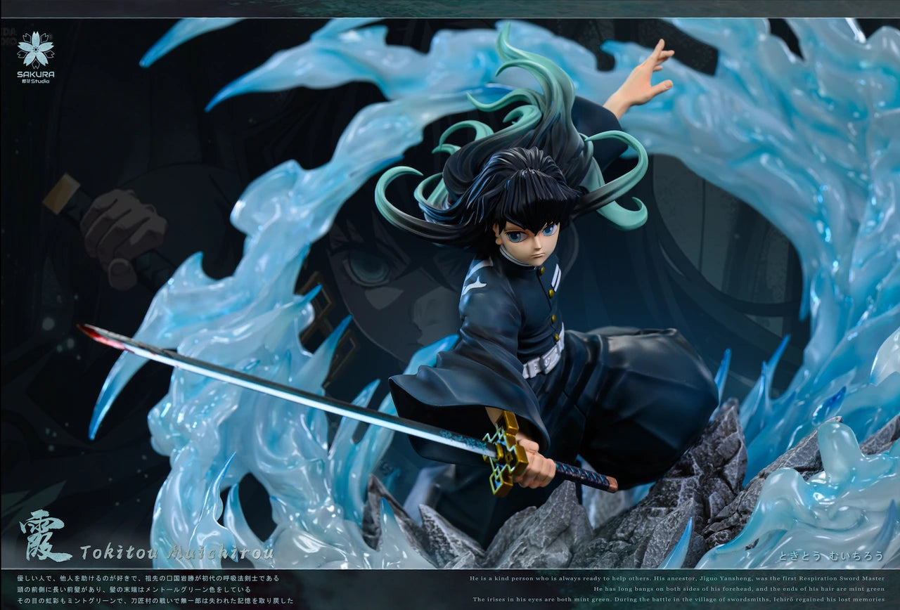 Preventa Resina Tokitou Muichirou Figura Demon Slayer Sakura Estudio