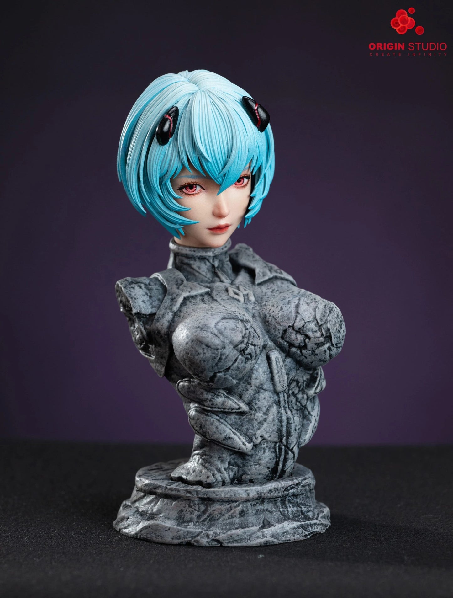 Preventa Resina Ayanami Rei Figura Evangelion Origin Estudio