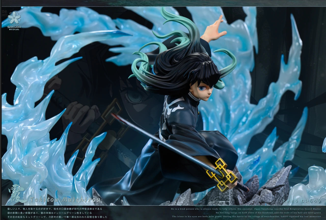 Preventa Resina Tokitou Muichirou Figura Demon Slayer Sakura Estudio