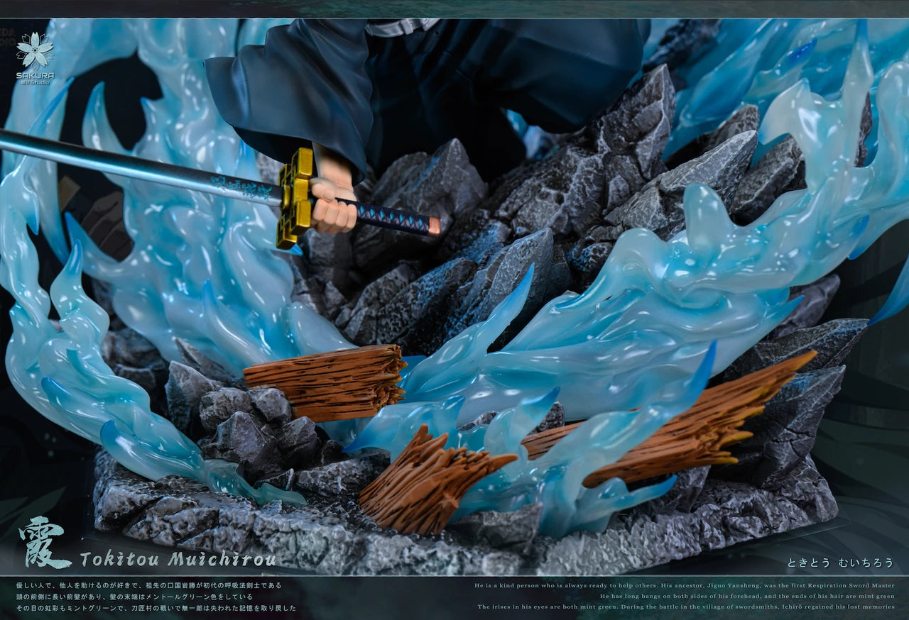Preventa Resina Tokitou Muichirou Figura Demon Slayer Sakura Estudio