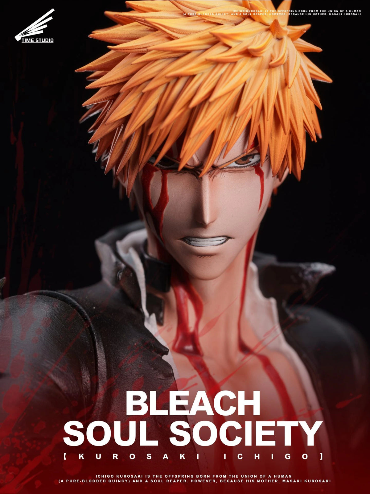 Preventa Resina Ichigo "Bankai" Figura Bleach Time  Estudio