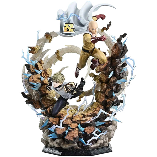 Preventa Resina Saitama & Genos Figura One-Punch Man Prime 1 (Licencia) Estudio