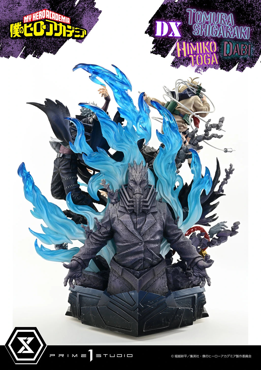 Preventa Resina Tomura Shigaraki, Dabi & Himiko Toga Deluxe Figura My Hero Academia Prime 1 (Licencia) Estudio