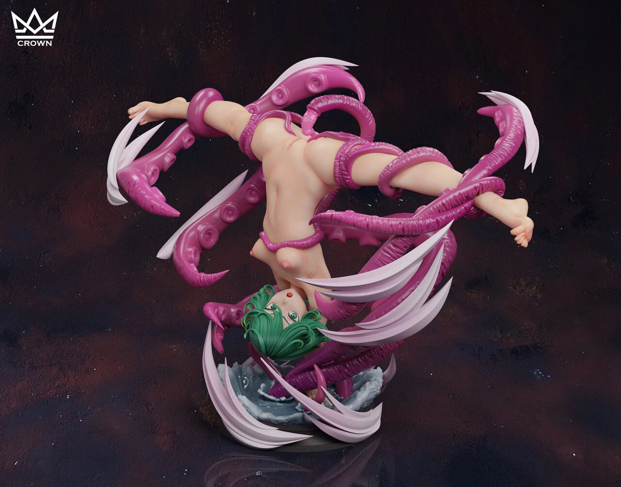 "Preventa Resina Tatsumaki Figura One Punch-Man  Crown Estudio"