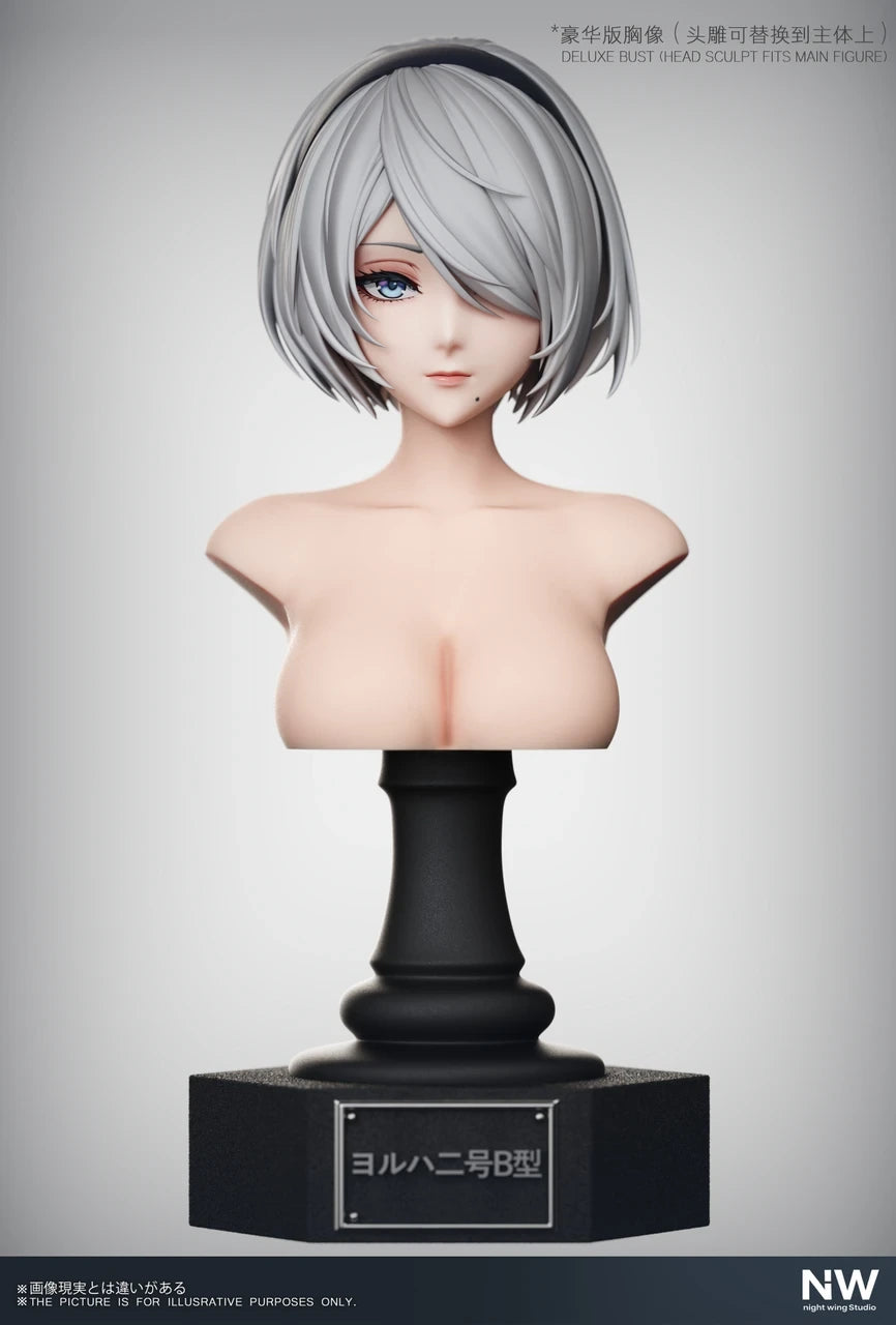 Preventa Resina 2B Figura Nier: Automata 1/6, 1/4 Night Wing x Hera Estudio