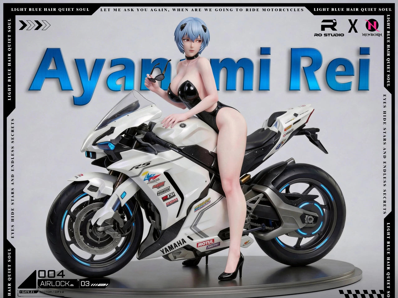 Preventa Resina Rei Ayanami Figura Evangelion RO & NewBorn Estudio