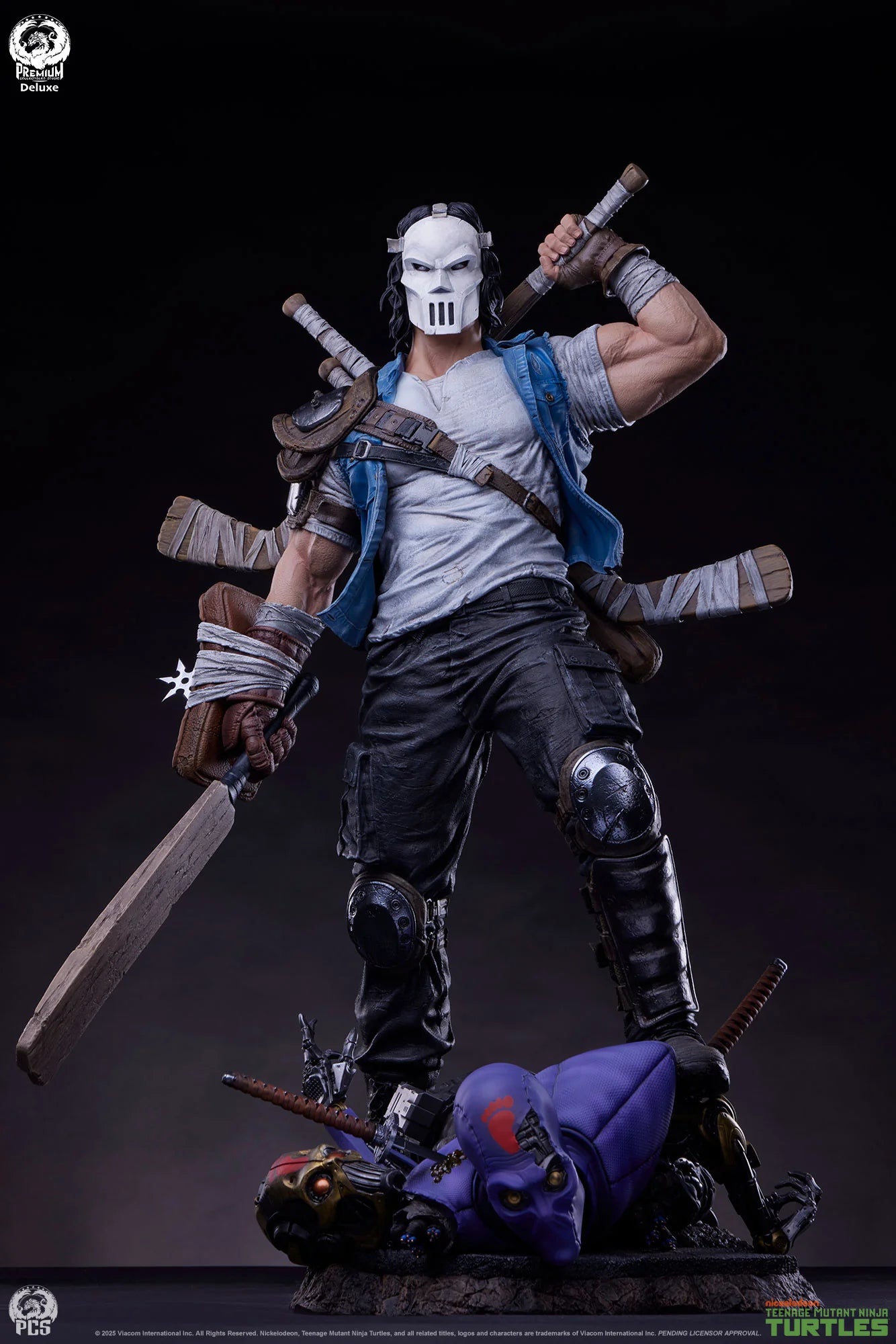 Preventa Resina Casey Jones Figura Tortugas Ninja PCS (Licencia) Estudio