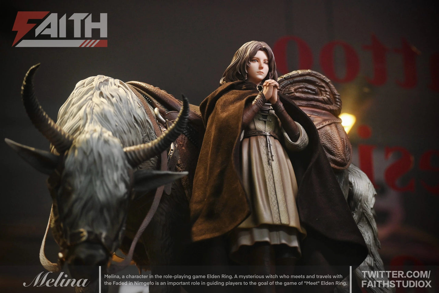 Preventa Resina Melina Figura Elden Ring Faith Estudio
