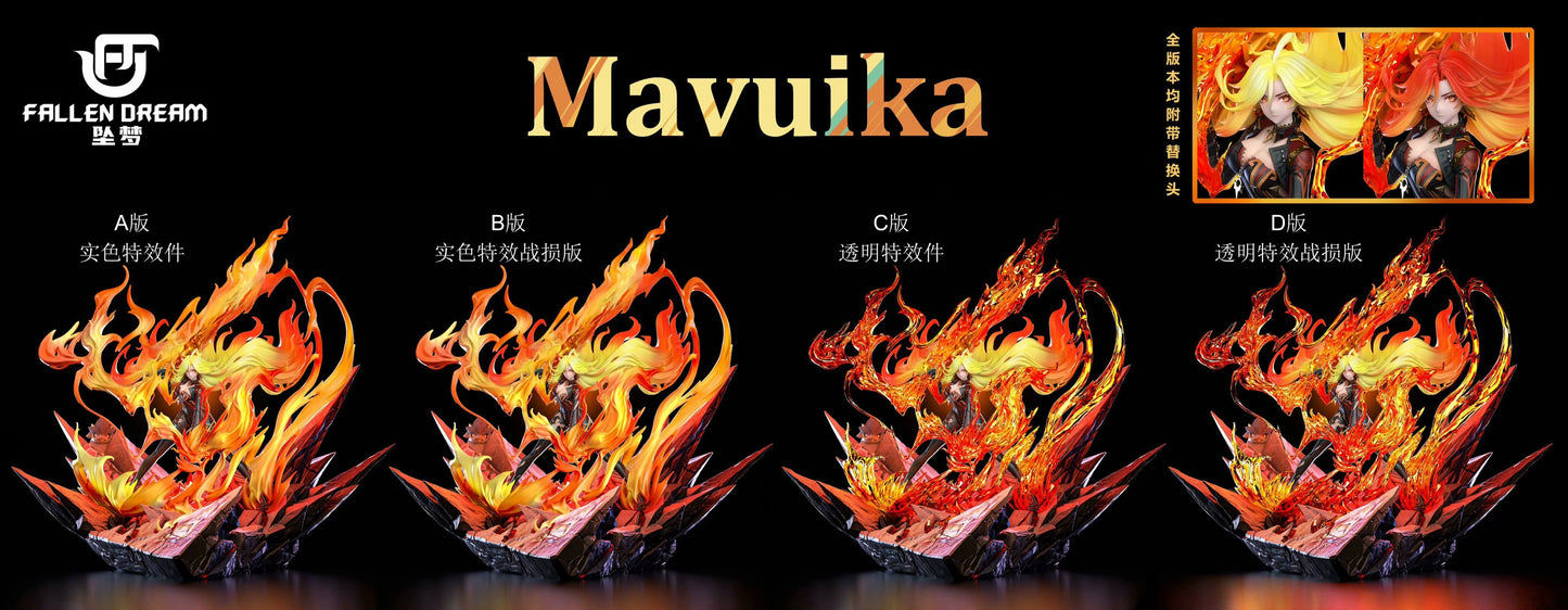 Preventa Resina Mavuika Figura Genshin Impact Fallen Dream Estudio