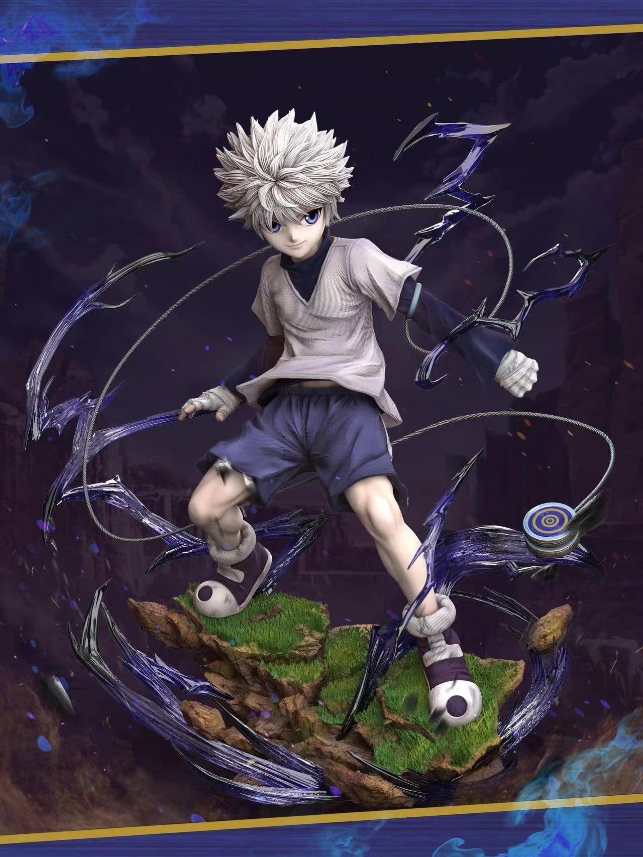 Preventa Resina Killua Zoldyck Figura Hunter x Hunter Hunter Fan Estudio