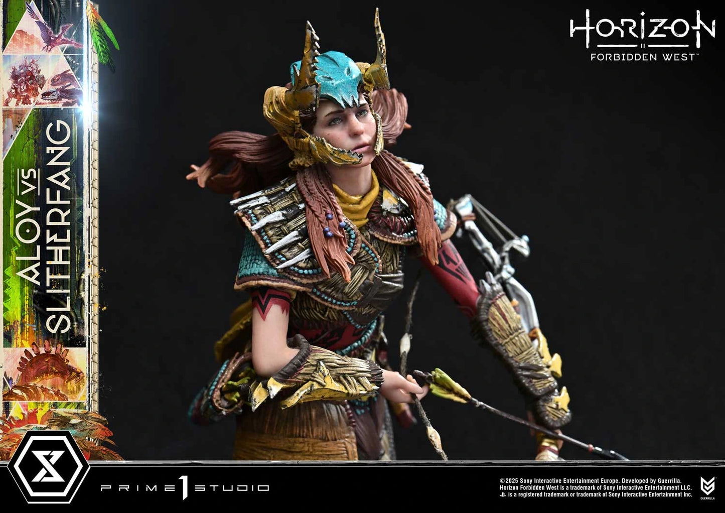Preventa Resina Aloy vs. The Slitherfang Figura Horizon Forbidden West   Prime 1 (Licencia) Estudio