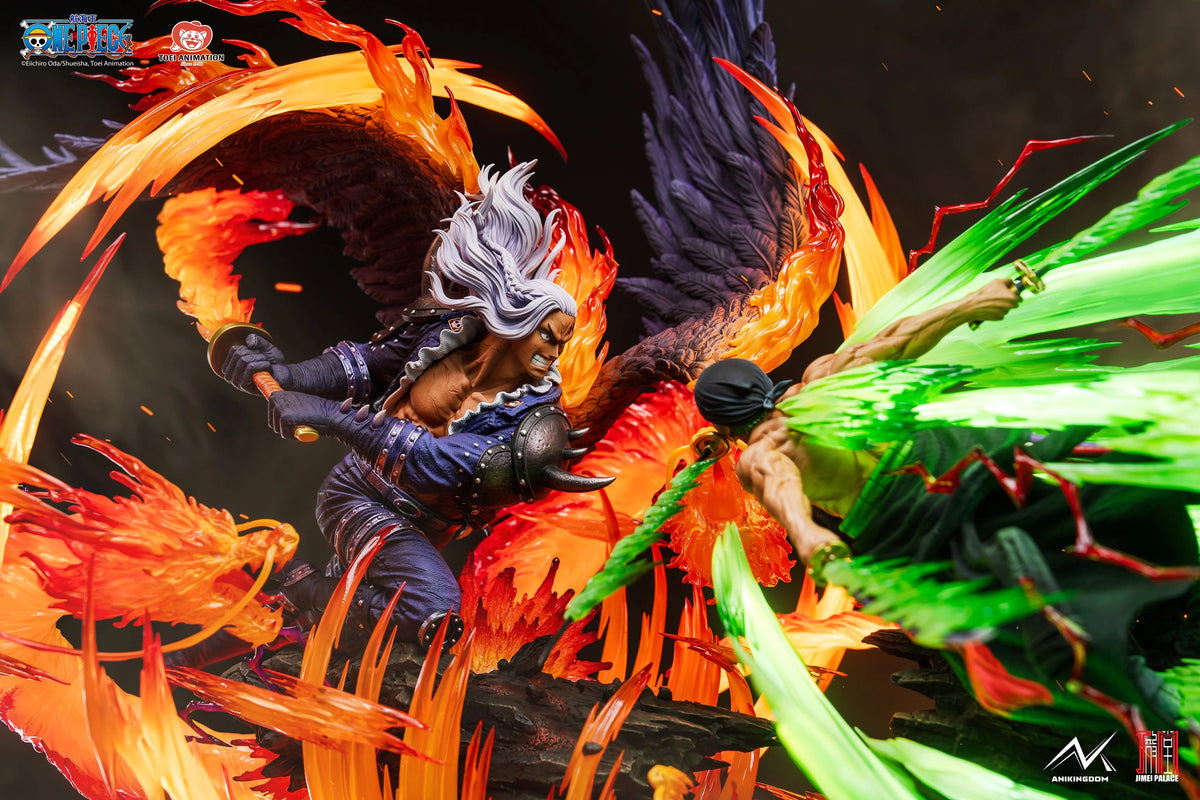 Preventa Resina Zoro vs King Figura One Piece Jimei Palace Estudio (Licencia)
