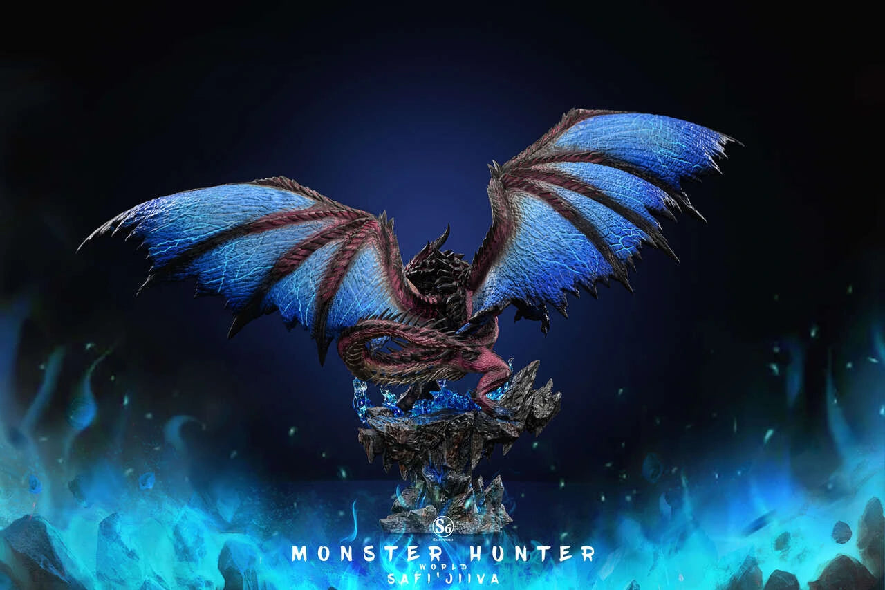 Preventa Resina Safi'jiiva Figura Monster Hunter S6 Estudio