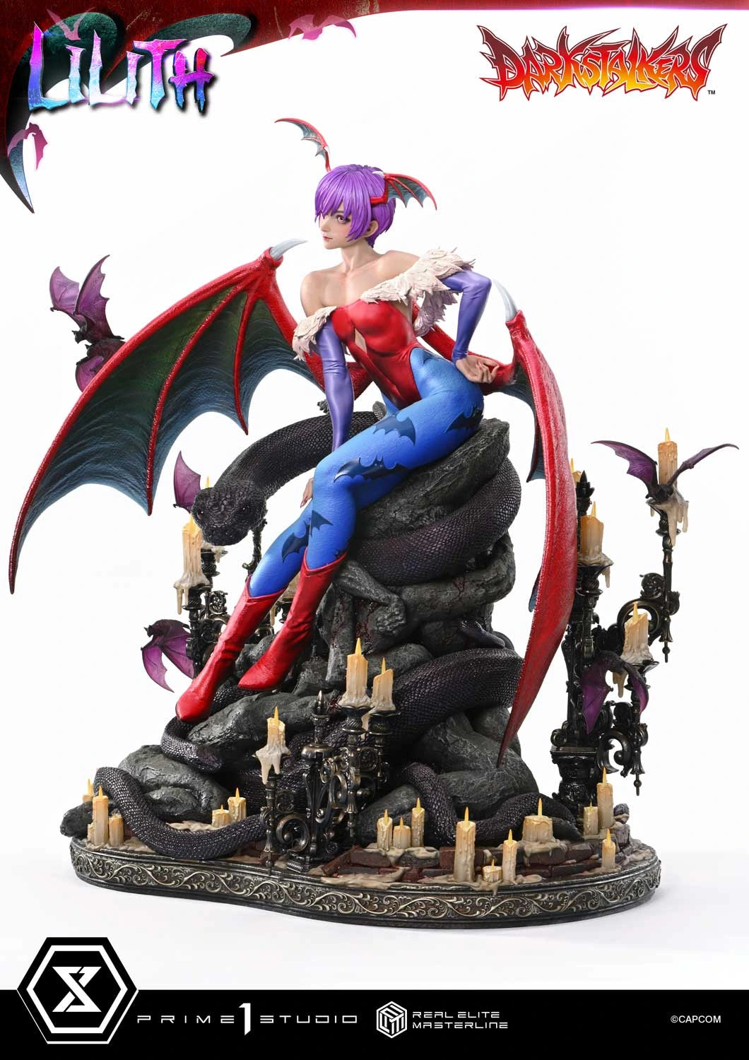 Preventa Resina Lilith  Figura Darkstalkers  Prime 1 (Licencia) Estudio