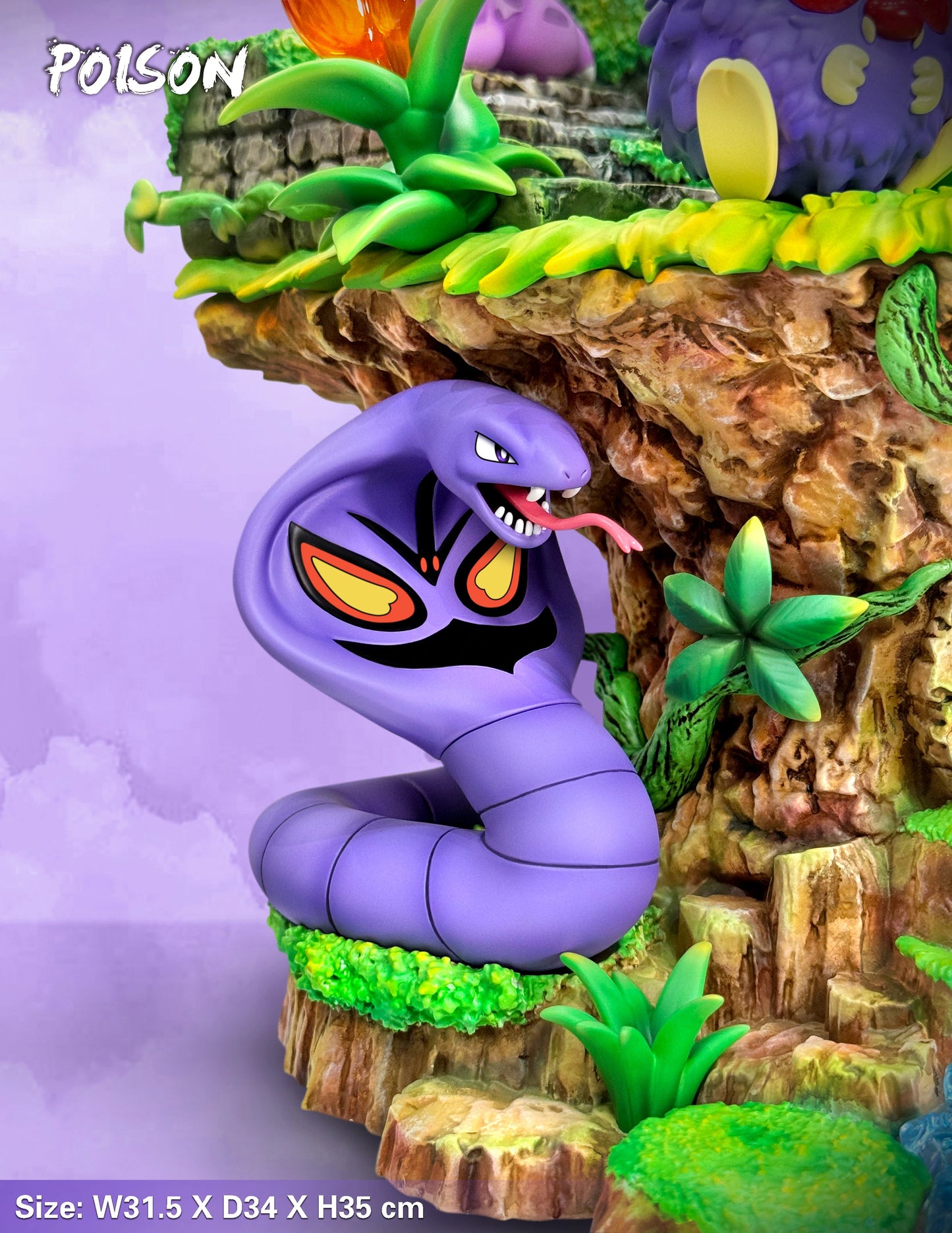 Preventa Resina Tipo Veneno Figura Pokemón EGG  Estudio
