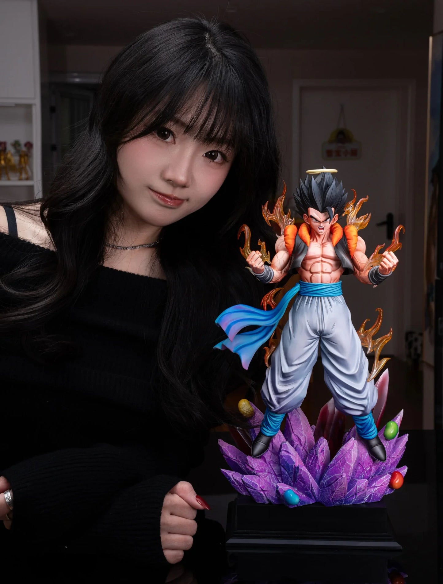 Preventa Resina Gogeta  Figura Dragon Ball Fusion Force & WDF Estudio