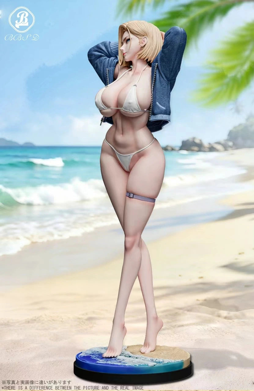 Preventa Resina Androide 18 Figura Dragon Ball 1/6 BBSD Estudio