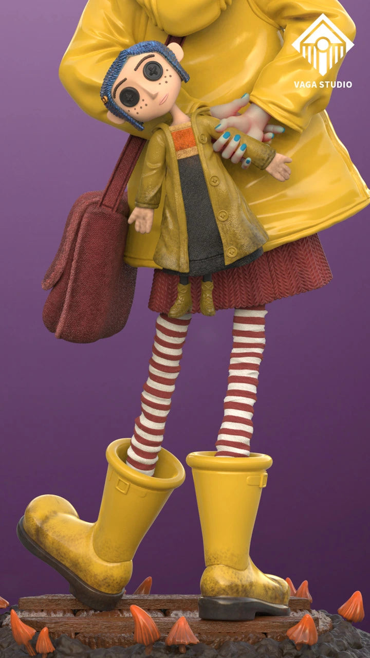 Preventa Resina Coraline Figura Coraline y la puerta secreta  VAGA Estudio