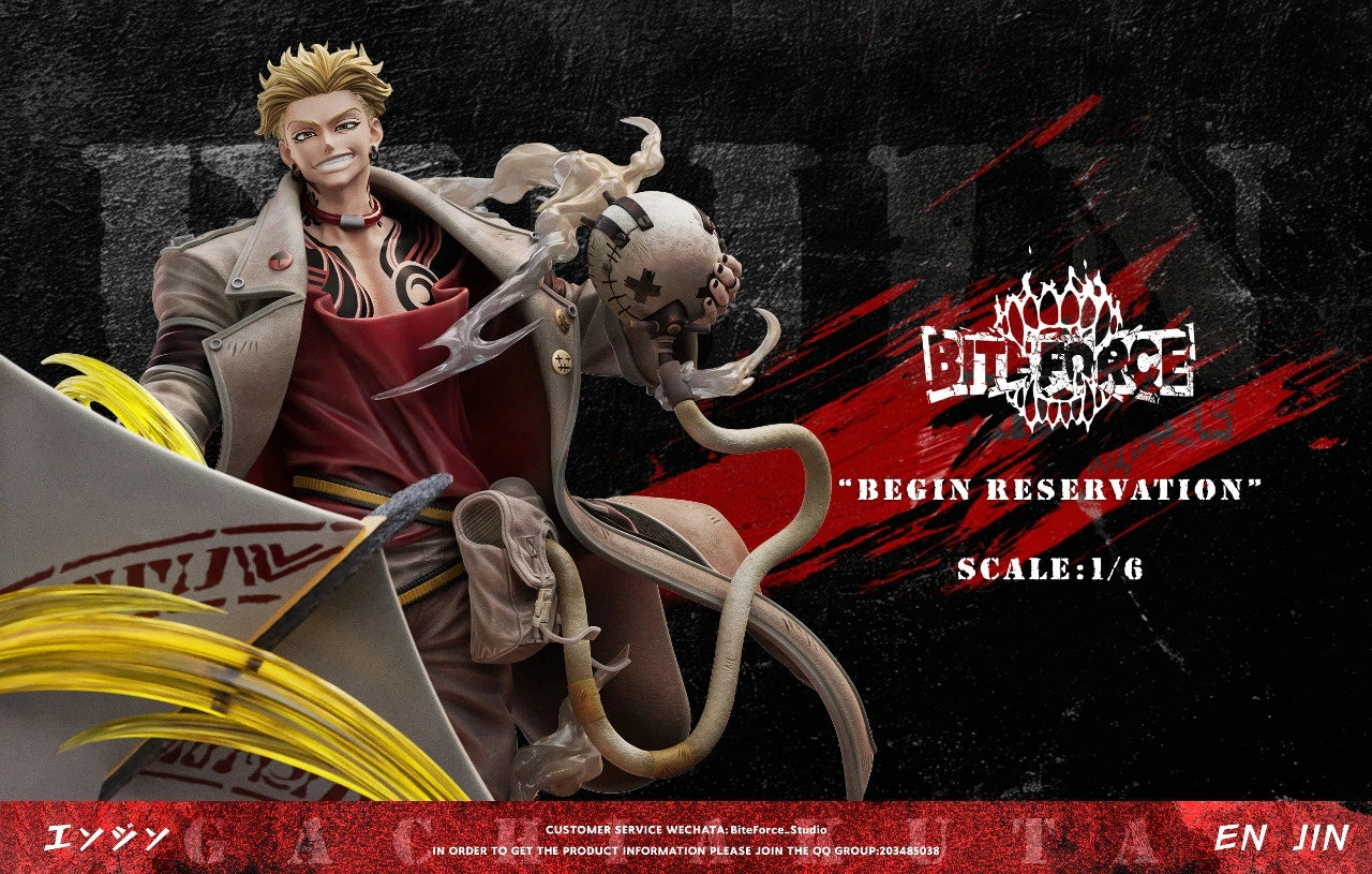 Preventa Resina Enjin Figura Gachiakuta BiteForce Estudio