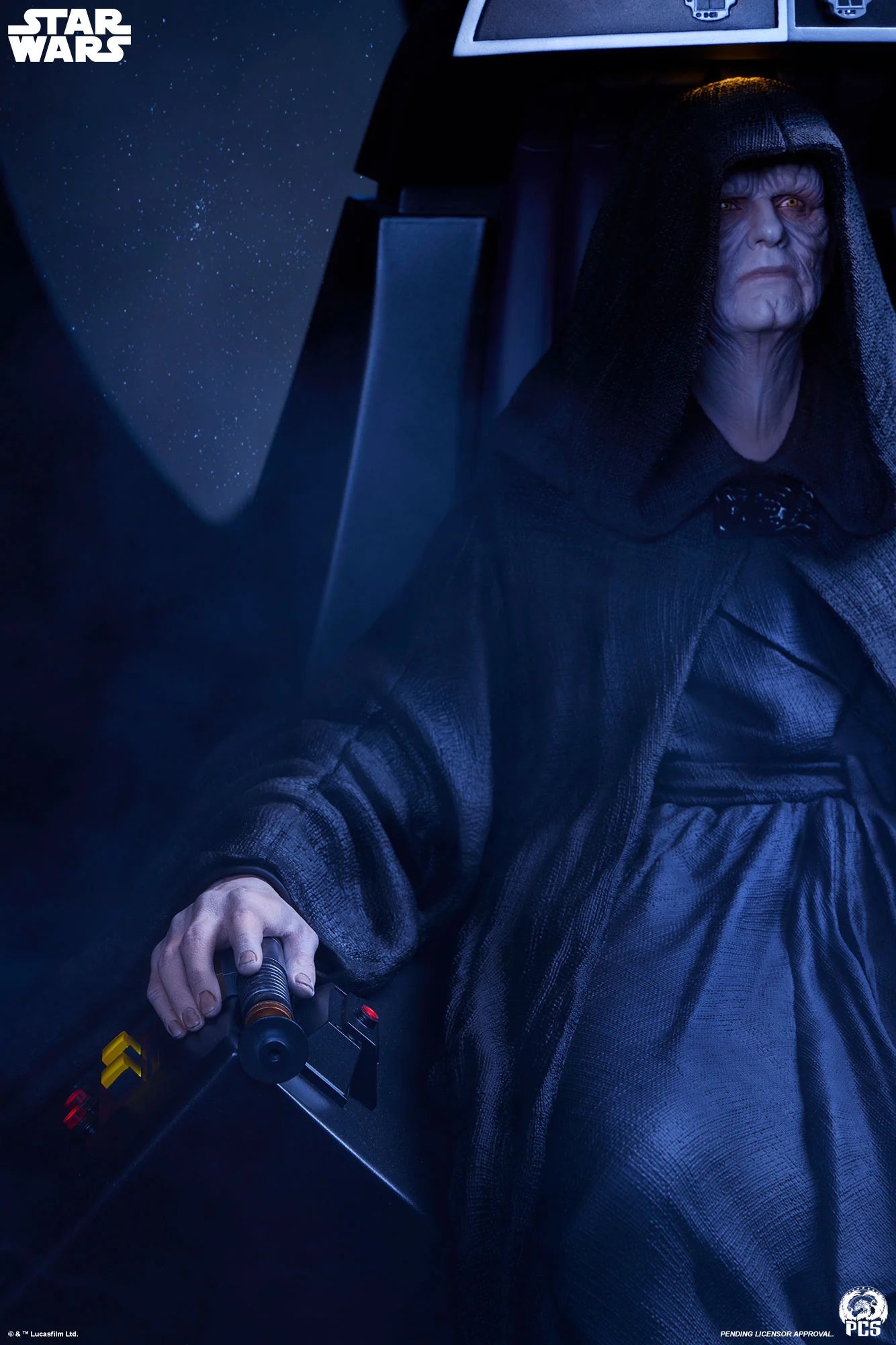 Preventa Resina Emperador Palpatine Figura Star Wars PCS (Licencia) Estudio