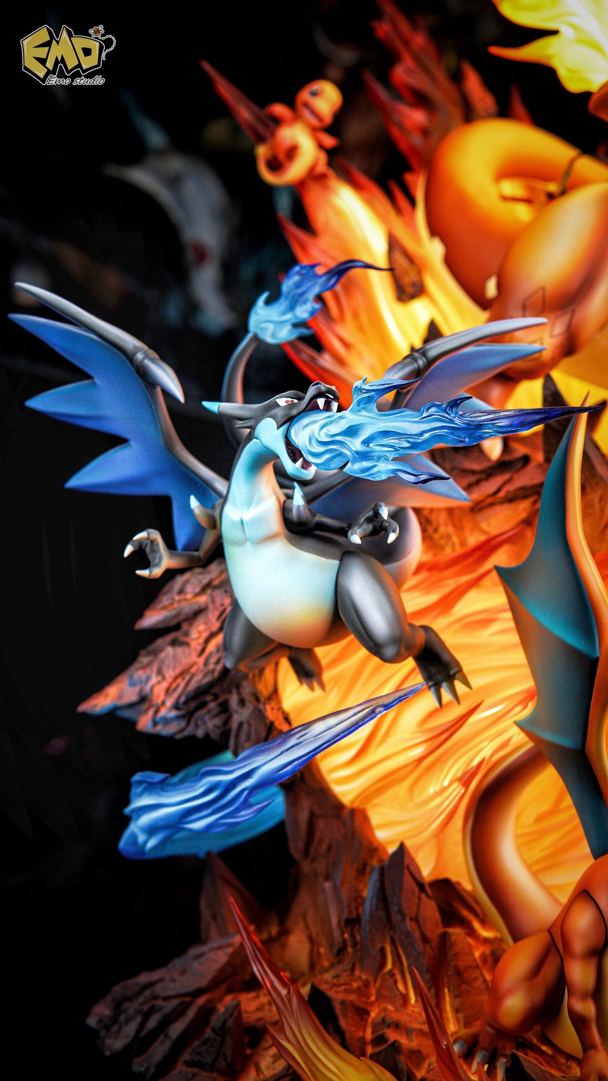 Preventa Resina Charizard Evolution Figura Pokemón EMO Estudio