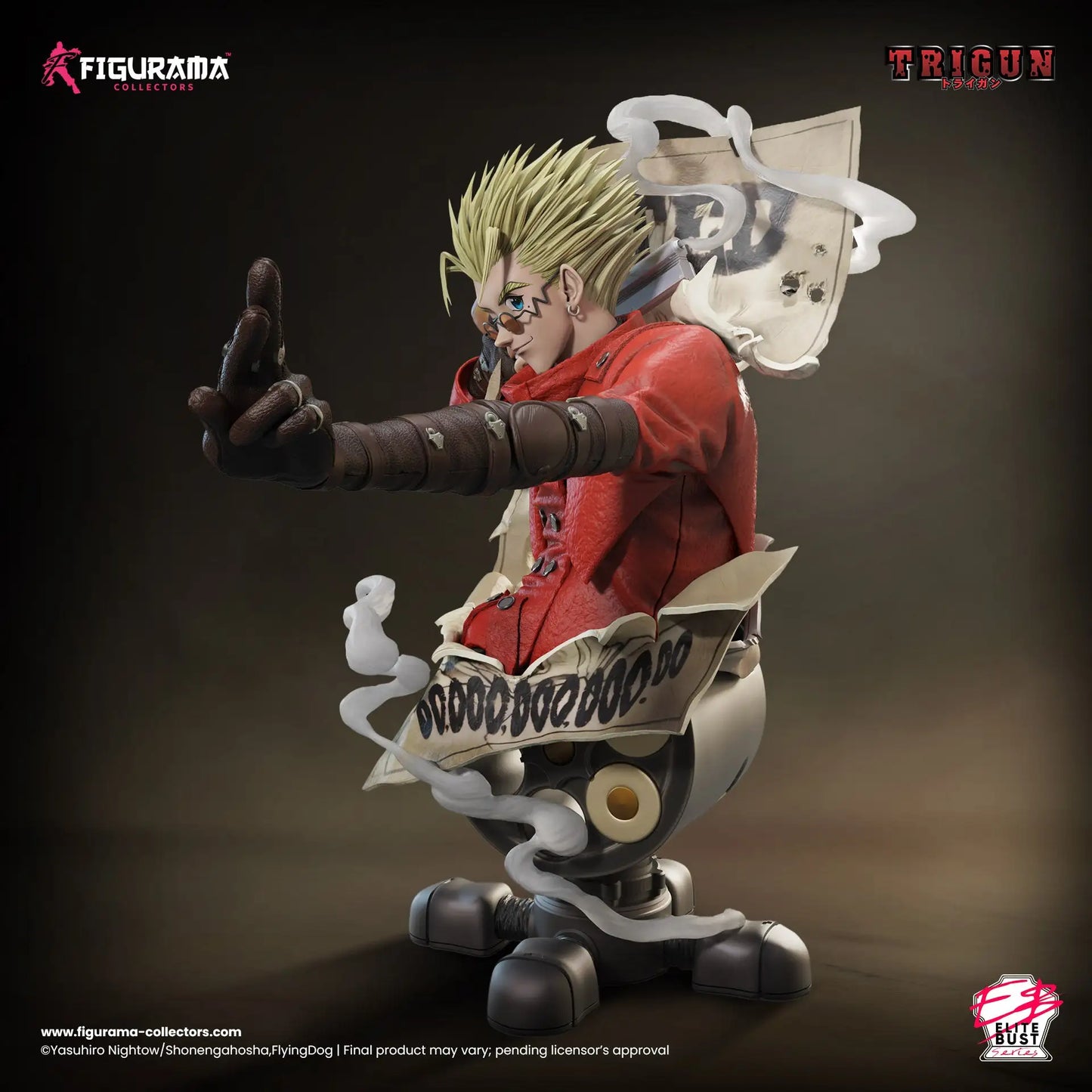 "Preventa Resina Vash Estampida  Figura Trigun Figurama Collectors (Licencia) Estudio"