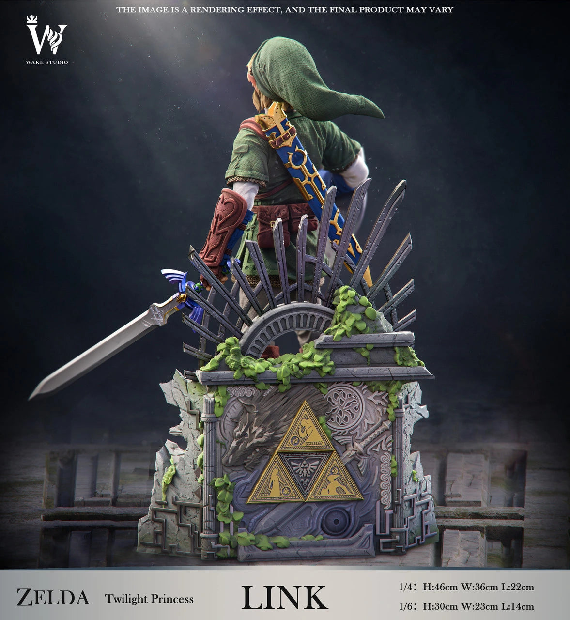 Preventa Resina Link Figura The Legend Of Zelda Wake Estudio