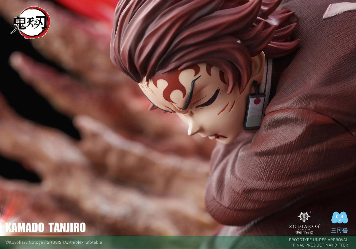 Preventa Resina Kamado Tanjiro  Figura Kimetsu No Yaiba 1/6 Zodiakos Estudio (Licencia)