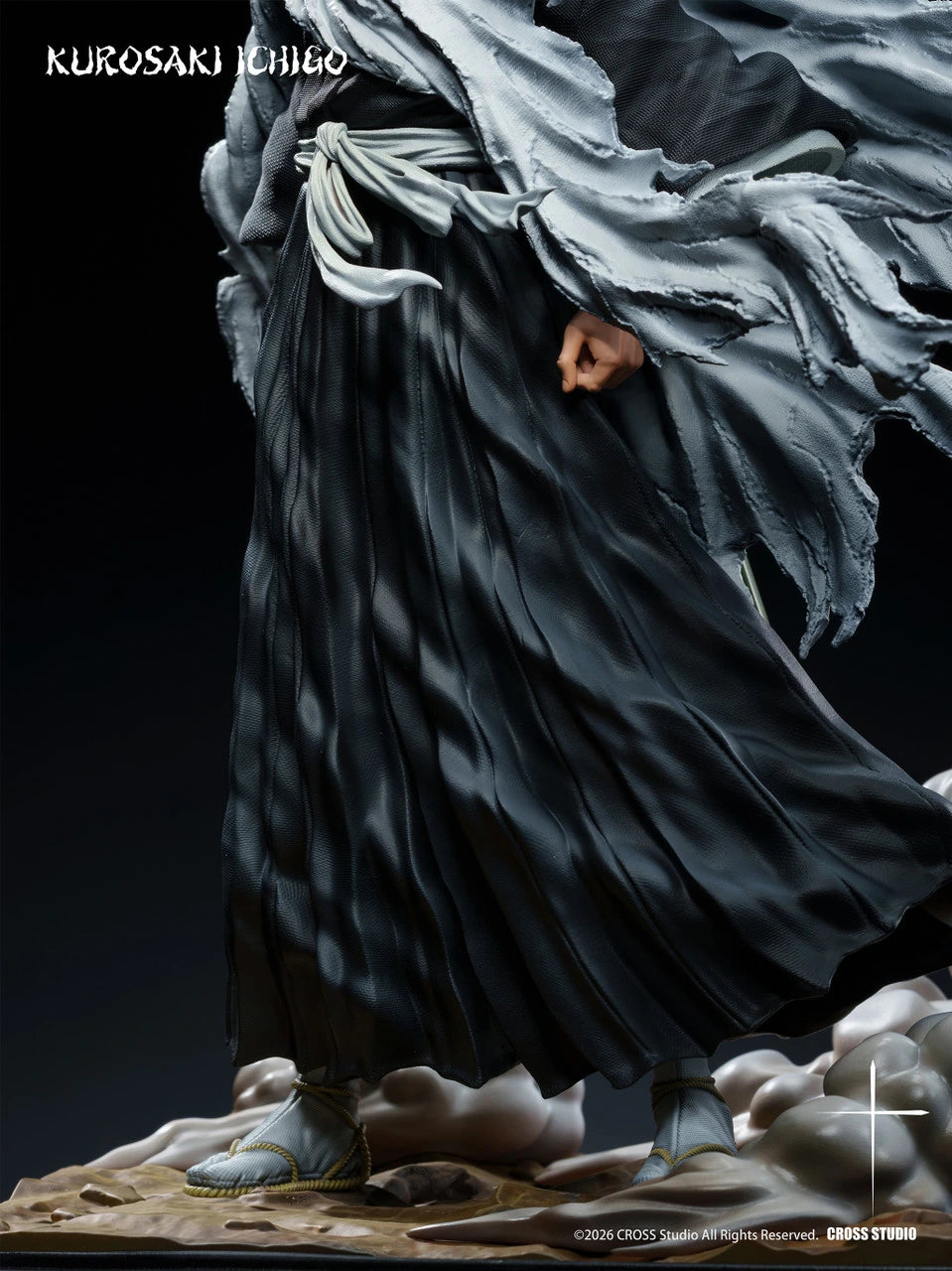 Preventa Resina Ichigo Kurosaki Figura Bleach 1/6 Cross Estudio