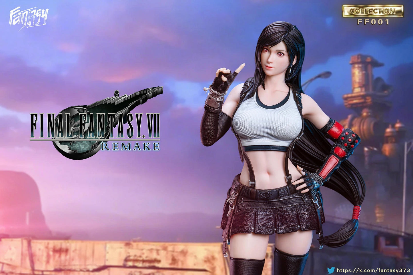 Preventa Resina Tifa Lockhart Figura Final Fantasy VII Fantasy  Estudio