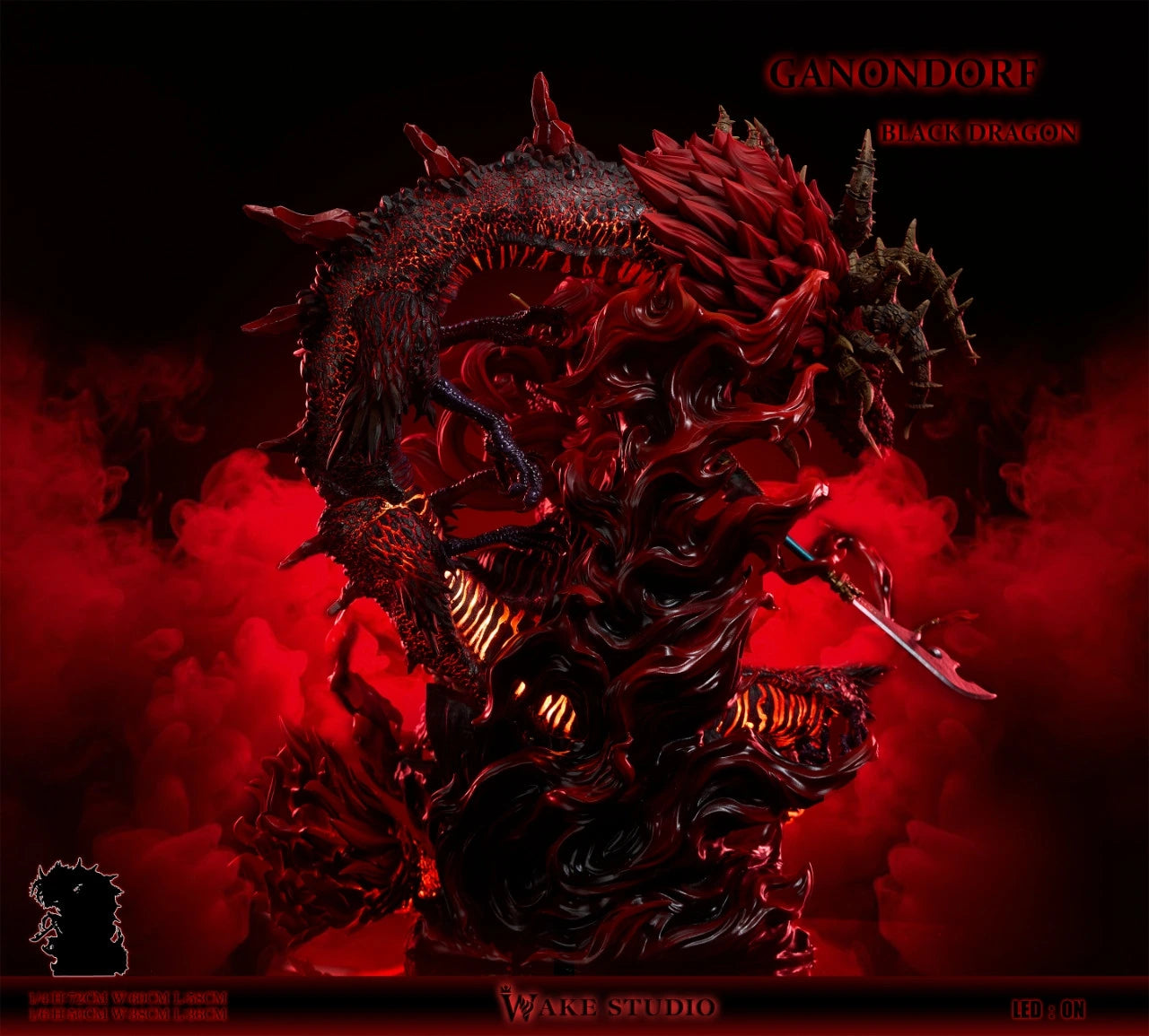 Preventa Resina Ganondorf Figura The Legend Of Zelda Wake Estudio