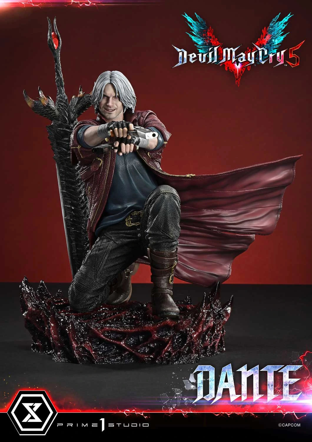 Preventa Resina Dante Figura Devil May Cry 5 Prime 1 (Licencia) Estudio