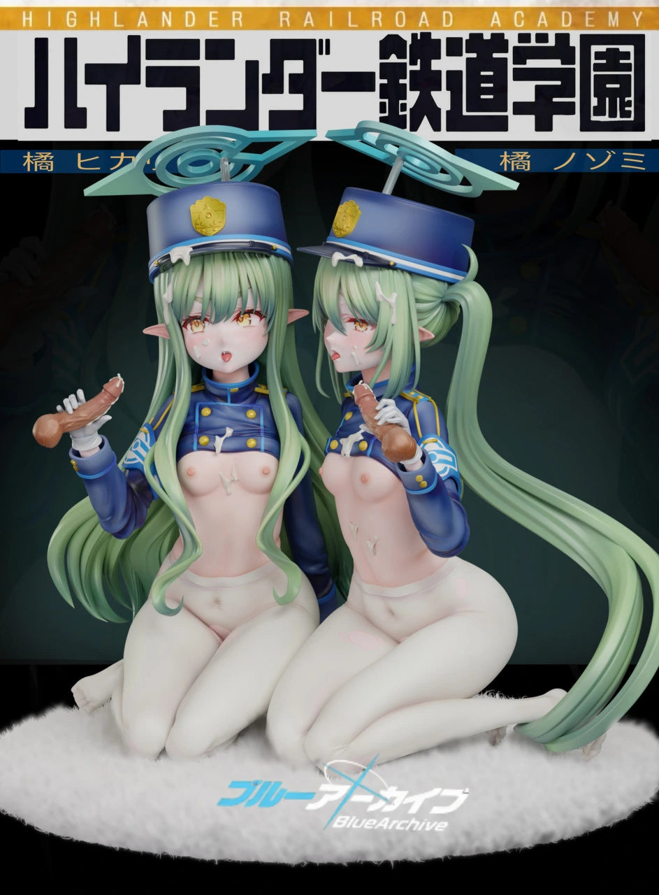 Preventa Resina Tachibana Hikari & Tachibana Nozomi Figura Blue Archive Spider Estudio