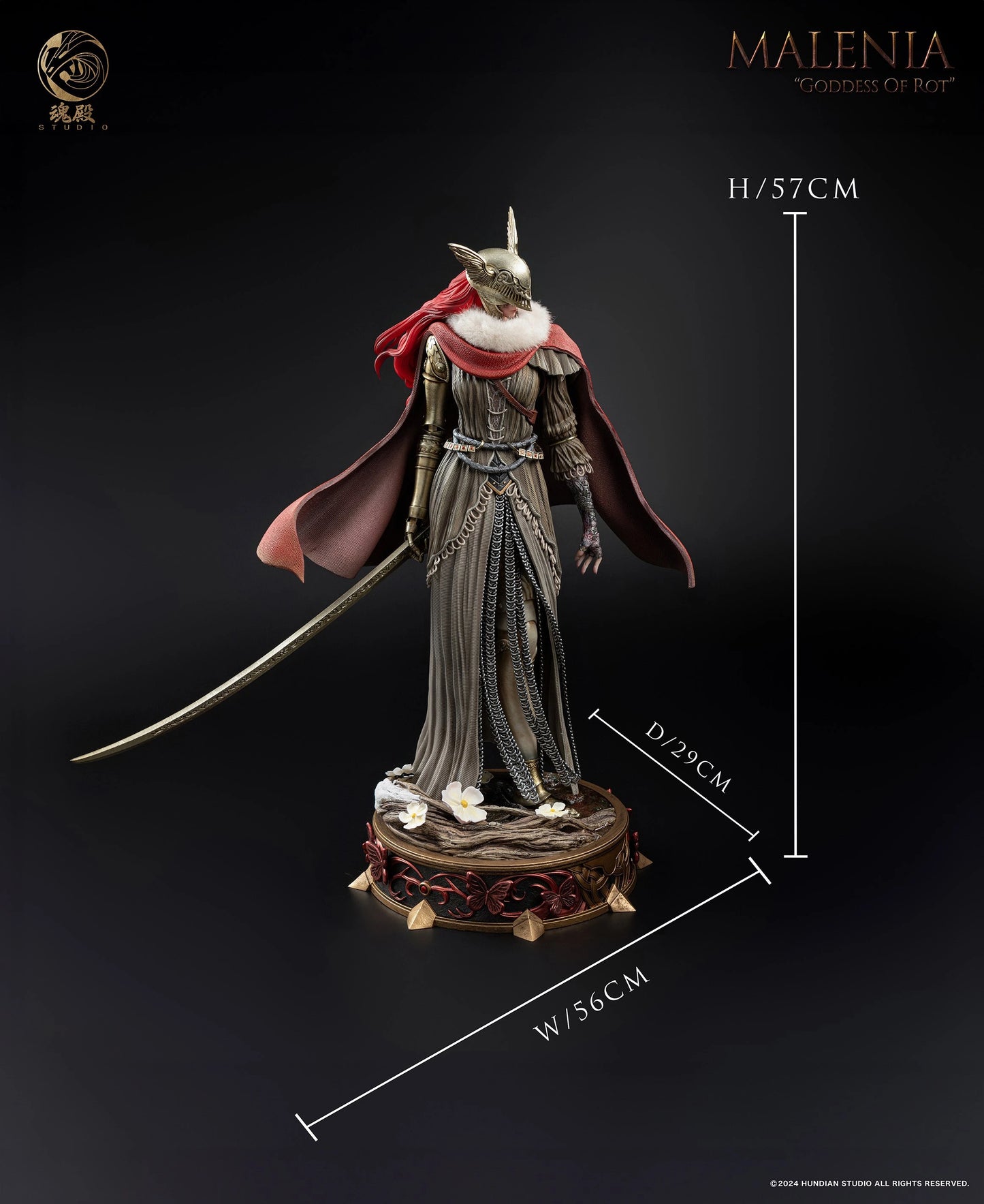 Preventa Resina Malenia Figura Elden Ring HunDian Estudio