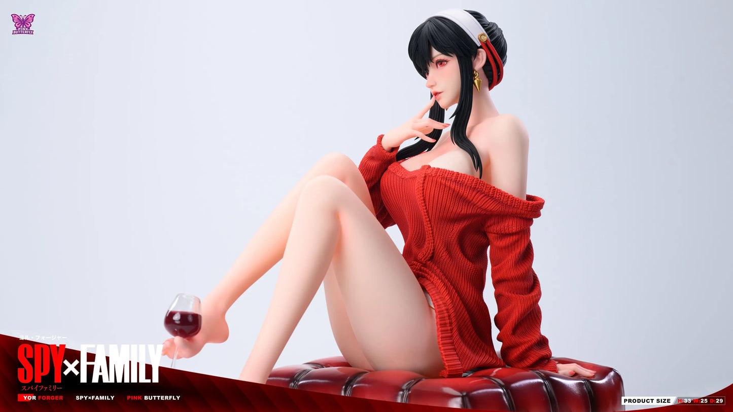 Preventa Resina Yor Forger Figura Spy x Family Pink Butterfly Estudio