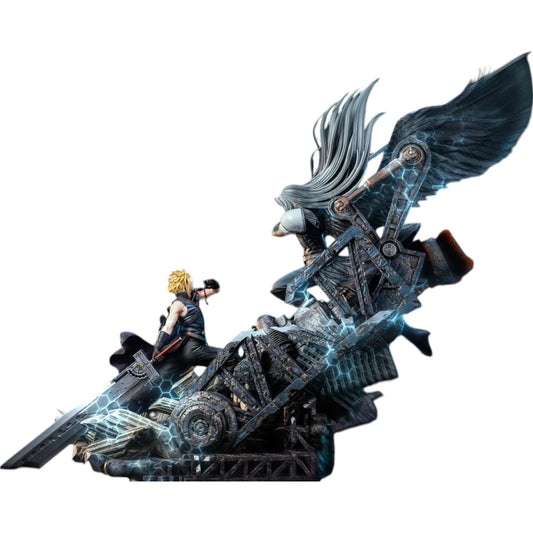 Preventa Resina Cloud vs Sephiroth Figura Final Fantasy VII Fantasy & Dragon  Estudio