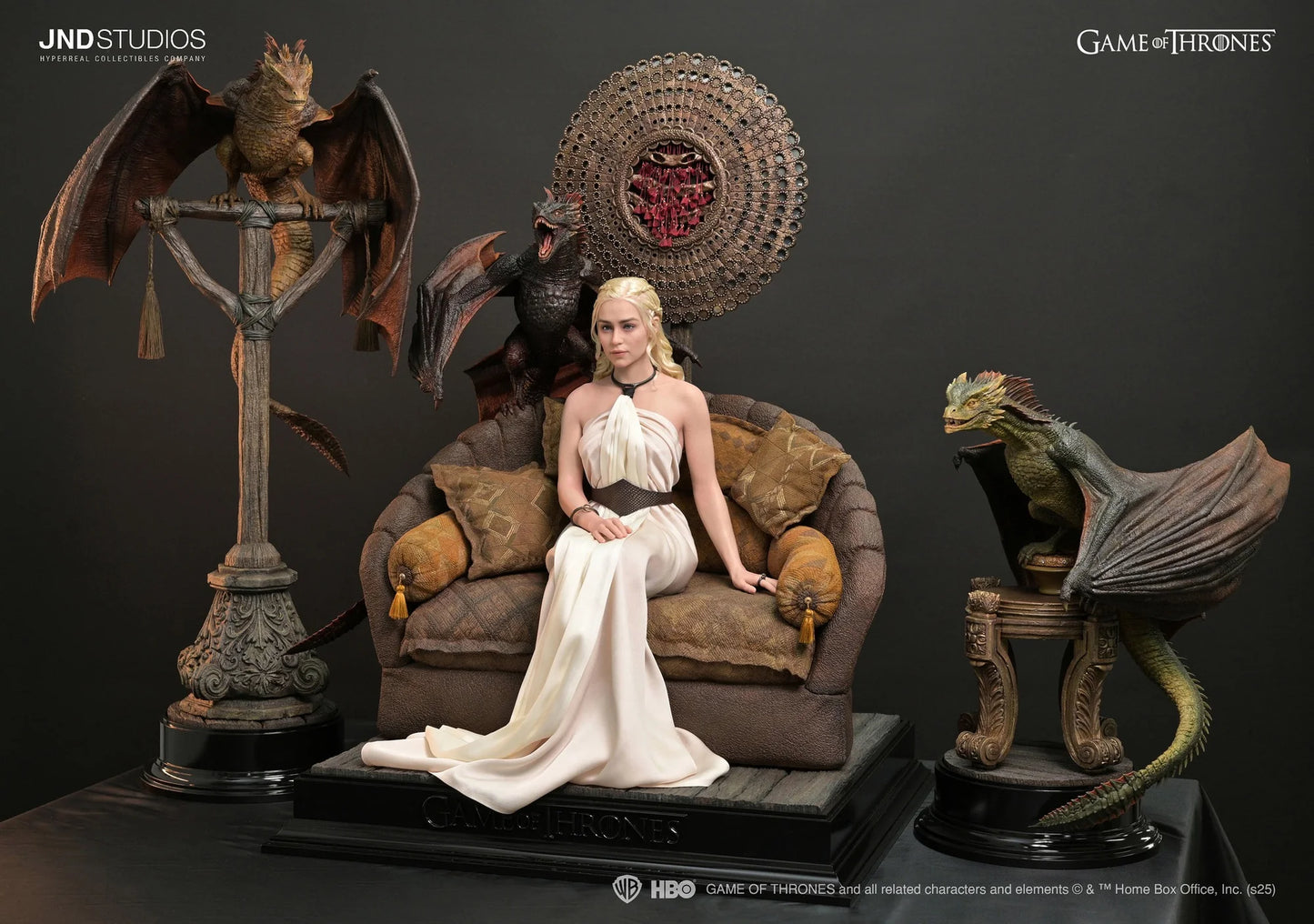 Preventa Resina Daenerys Targaryen Figura Game Of Thrones JND (Licencia) Estudio