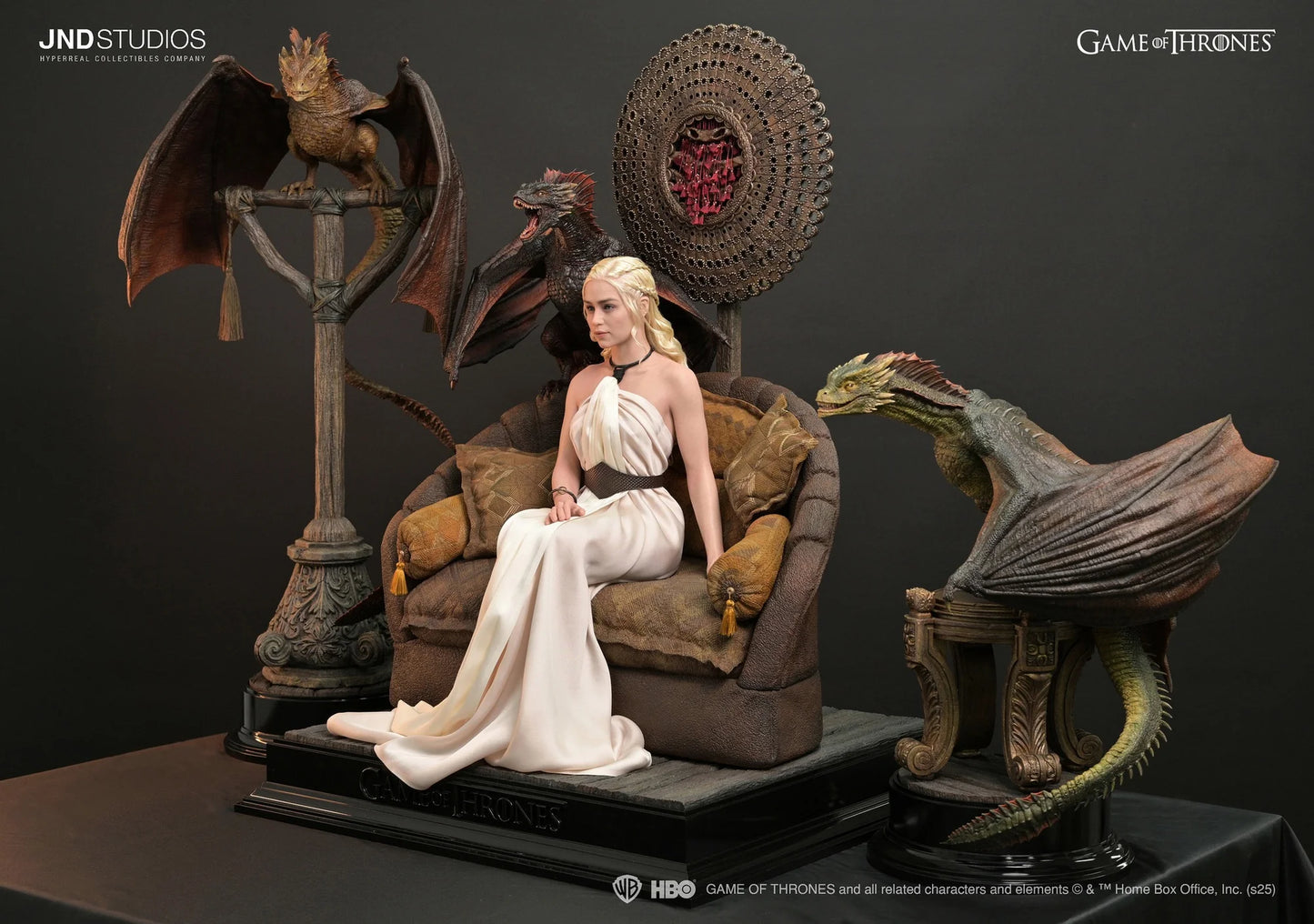 Preventa Resina Daenerys Targaryen Figura Game Of Thrones JND (Licencia) Estudio