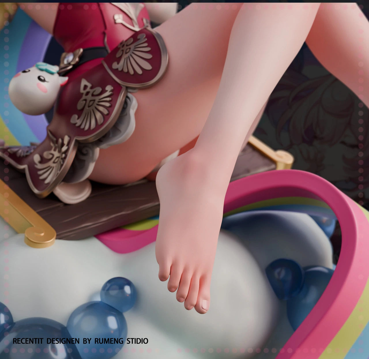 Preventa Resina Hyacine Figura Honkai: Star Rail RuMeng Estudio